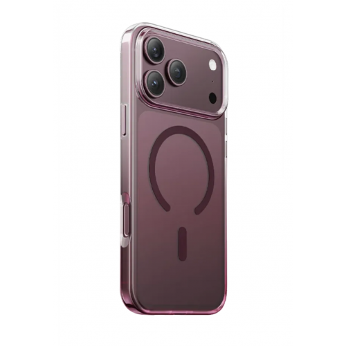 Чехол накладка iPhone 18 Pro Max KEEPHONE Magsafe AURORA Pro Burgundy